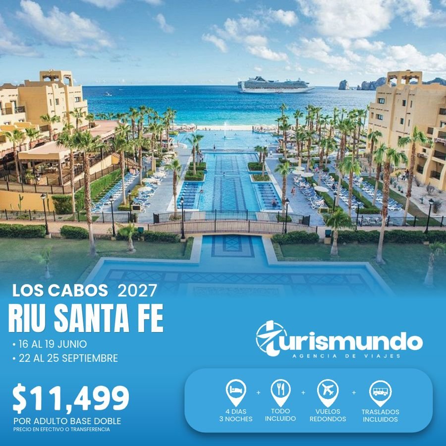 Promoción RIU Santa Fe, Los Cabos 2027