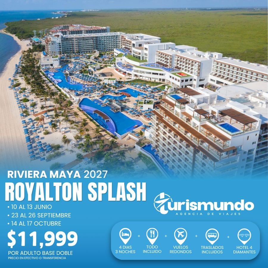 Promoción Royalton Splash, Riviera Maya 2027
