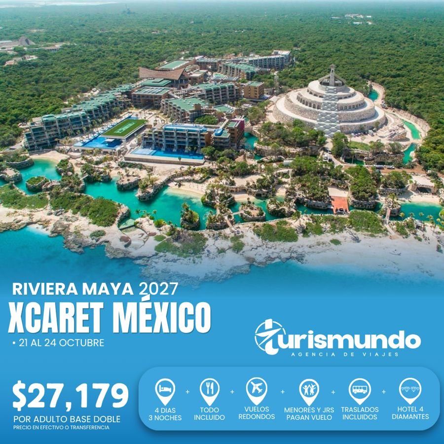 Promoción Xcaret México, Riviera Maya 2027